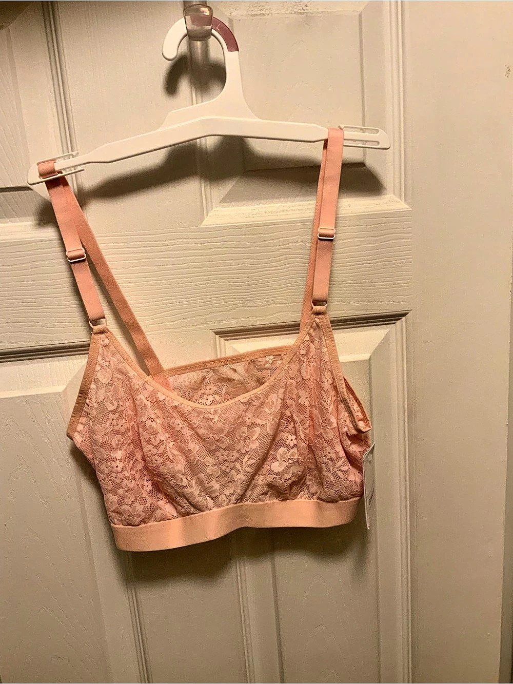 Auden Lace Bralette in Pink Size L - includes 4